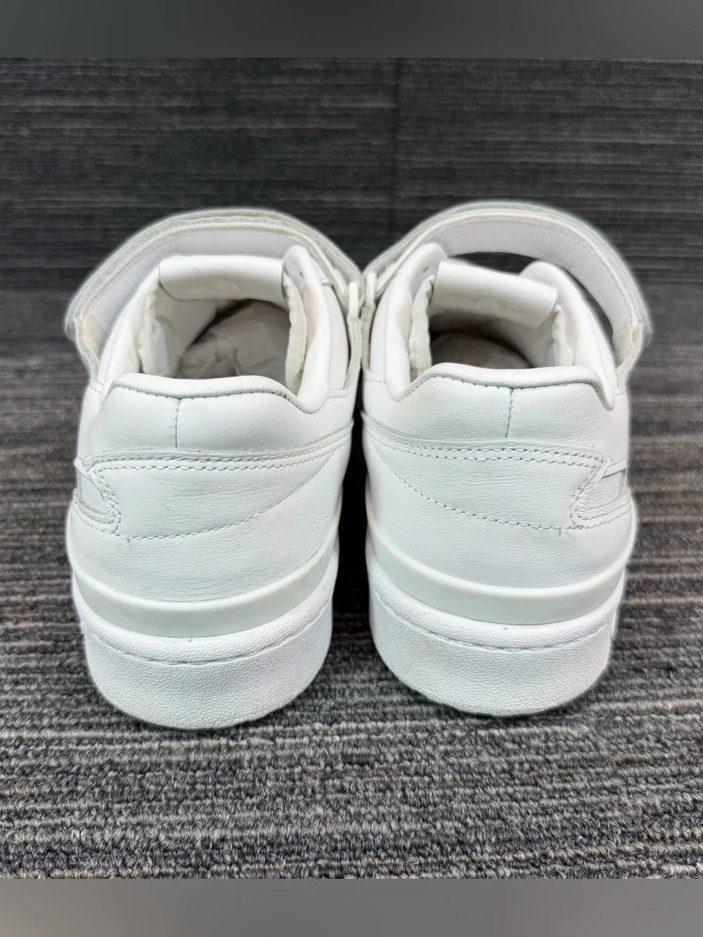 adidas Forum 84 Low Triple White Leather Shoes Men’s 9.5